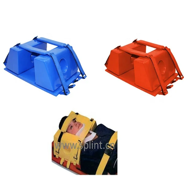 Factory Price First Aid Rescue Device X-Ray Mr CT Translucent High Quality Head Immobilizer