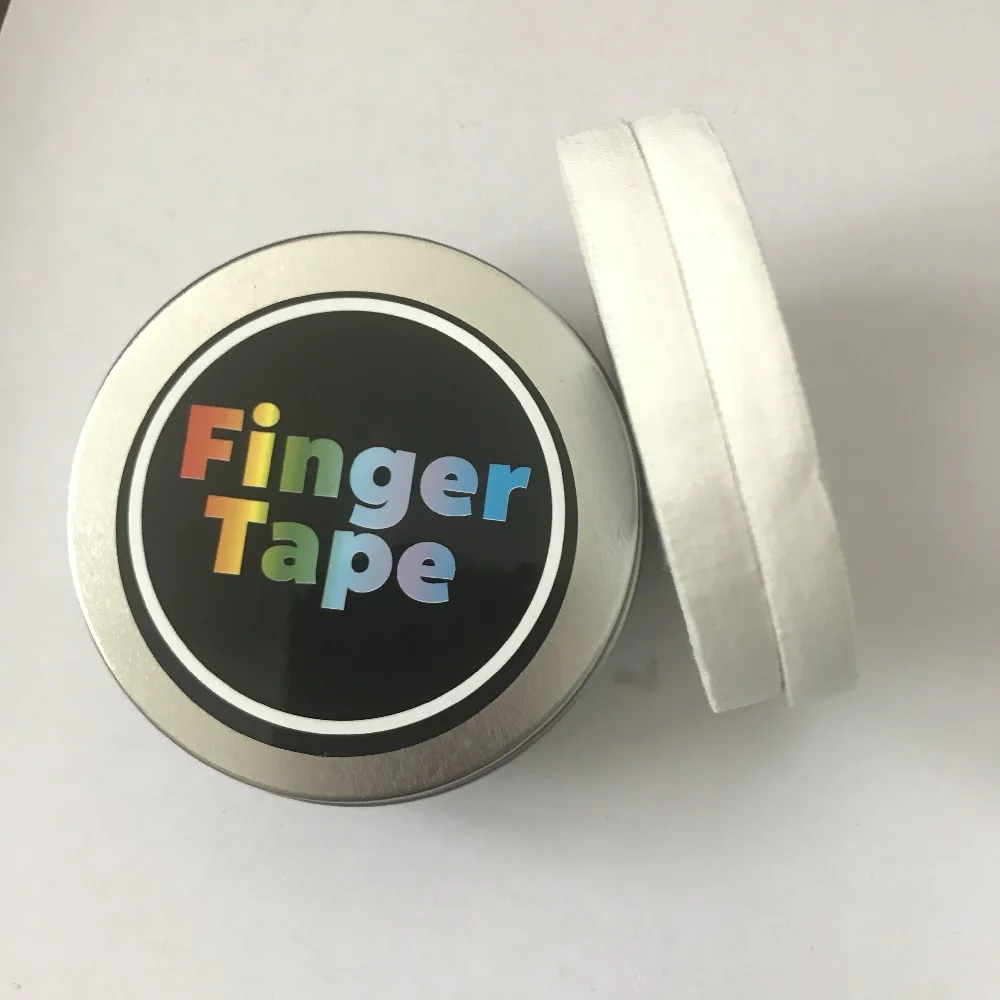 Health Sports 2Rolls 0.76cmx10m Basketball Finger Tape With Tin Can