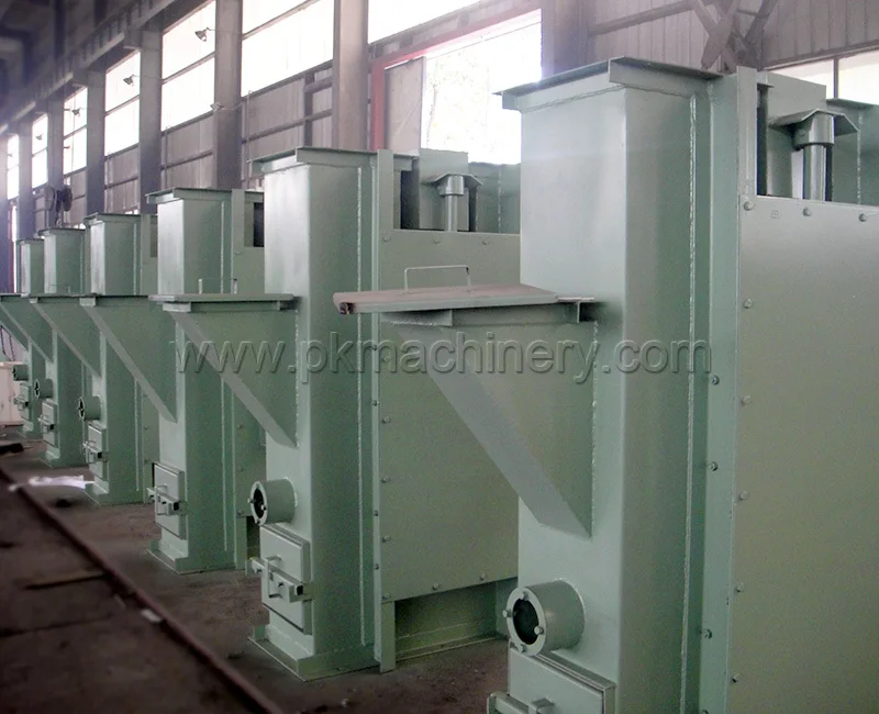 Vertical lift hopper bucket conveyor ne chain cement bucket elevator