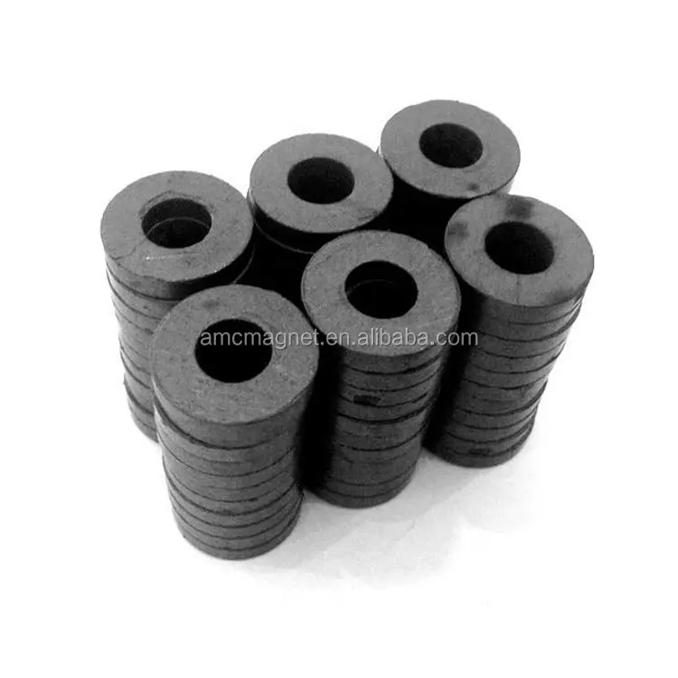 High performance ceramic ferrite ring magnet for speaker