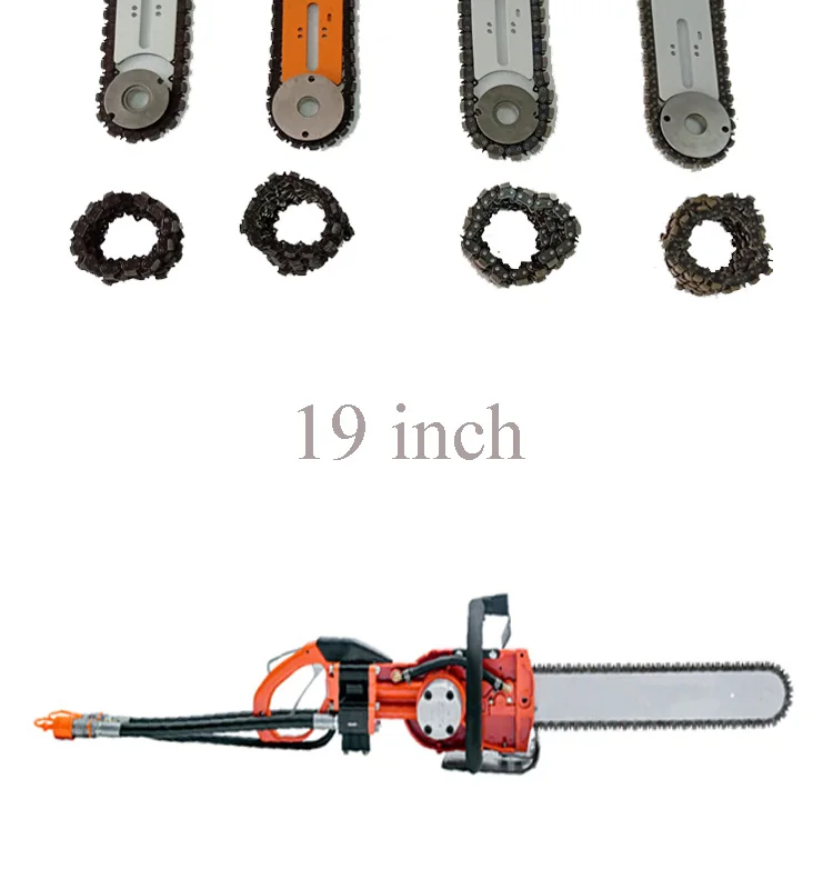 
Portable handheld Hydraulic diamond Chain Saw rescue tool 