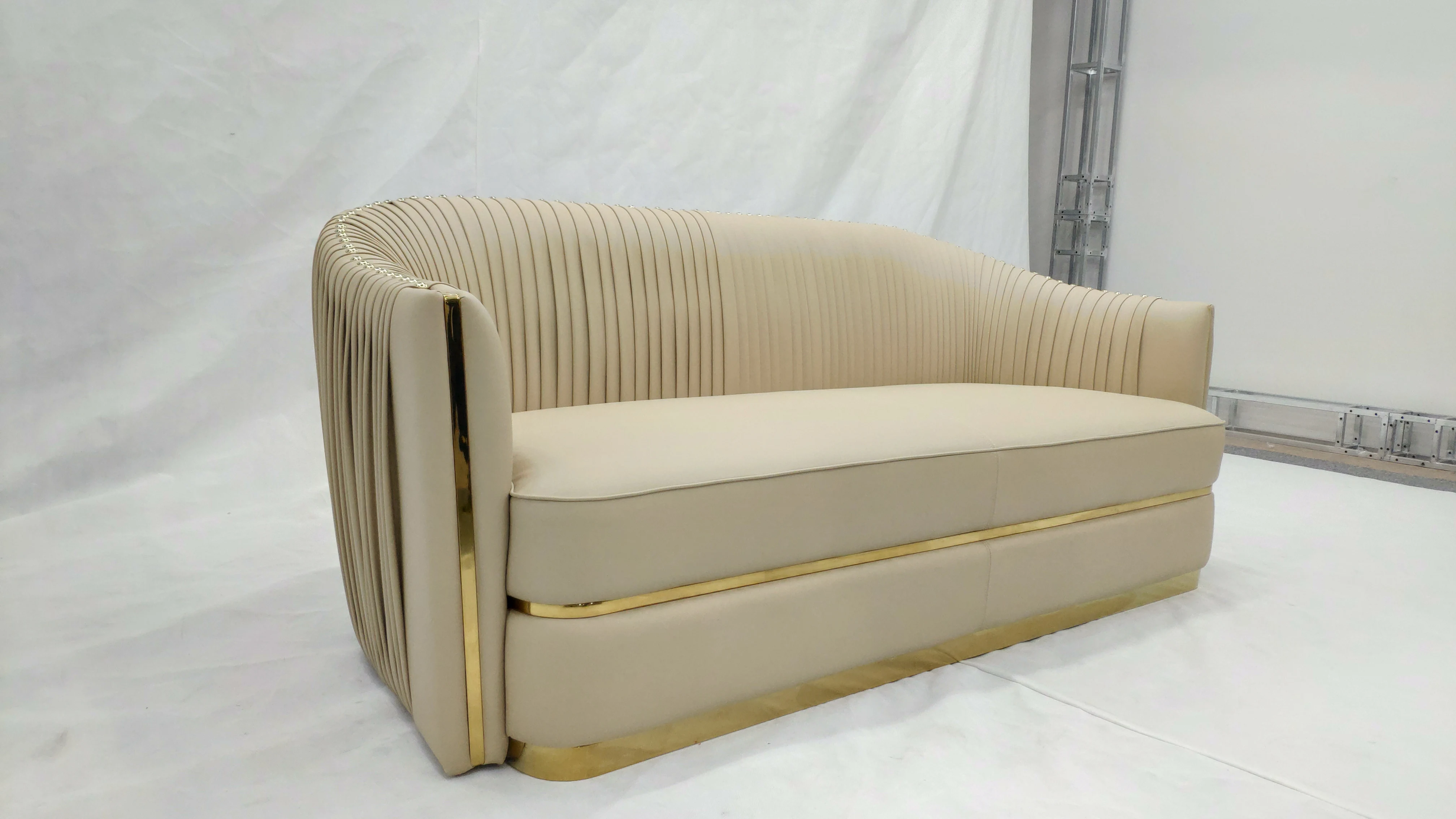 
OEM Italy style sofa furniture simple modern living room 3 seater sofa 