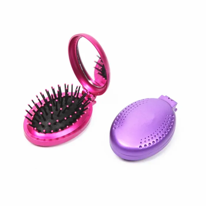 Plastic cheap hotel folding combs,travel comb