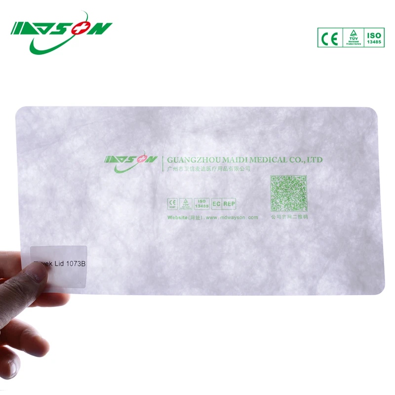 Medical paper tyvek lids for tray/ dental trays paper lids