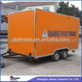 JX-FS400B Mobile food cart/food truck van/food trailer for sale