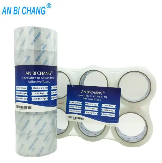 Custom bopp clear packing industrial sticky tape for box sealing