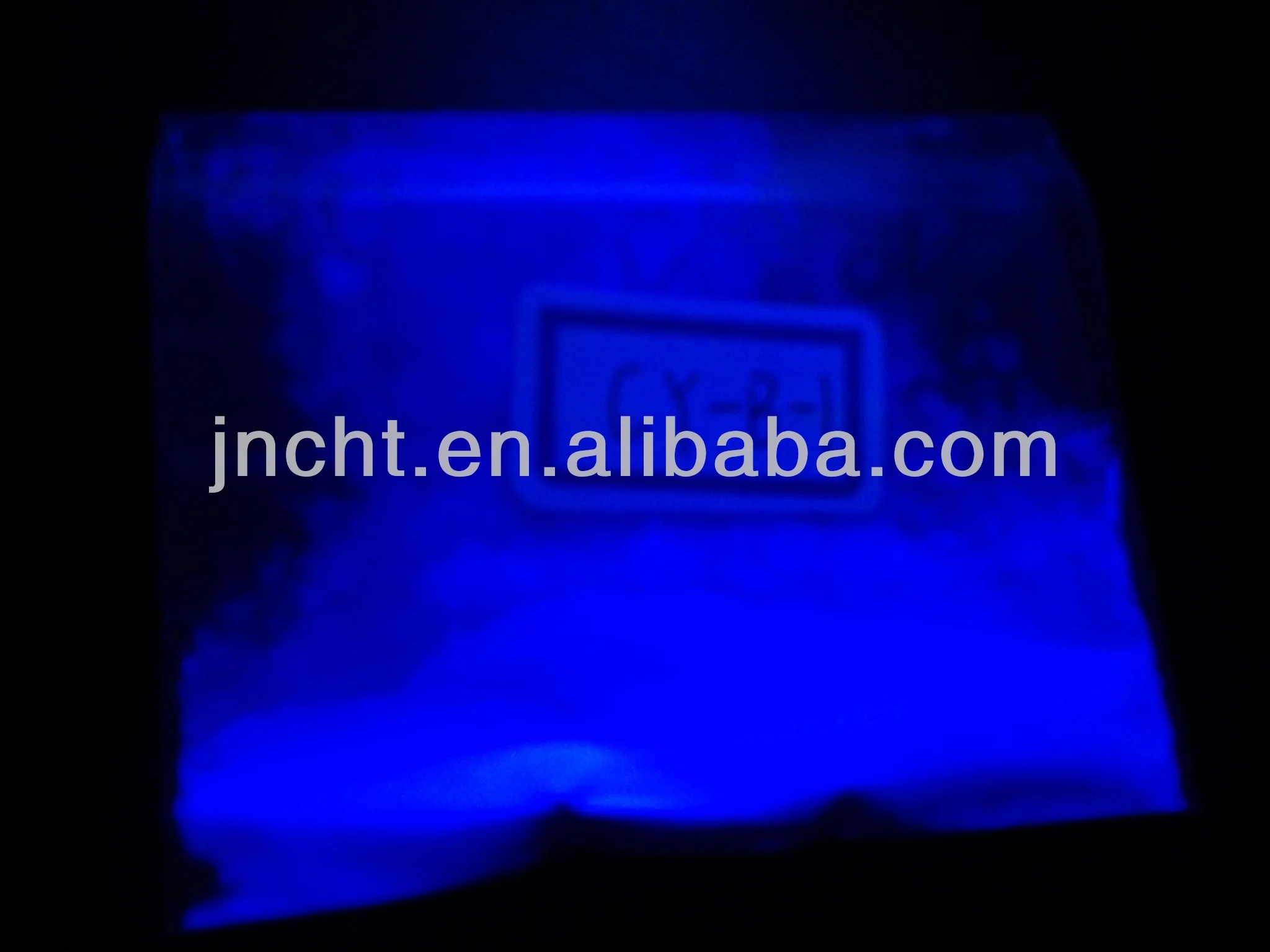 Blue color UV fluorescent anti counterfeiting Pigment