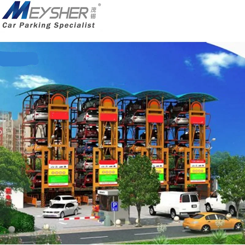 Fast car parking or picking carousel parking system automatic parking equipment