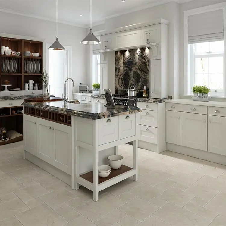 
Foshan furniture factory design and customize modern kitchen cabinet 