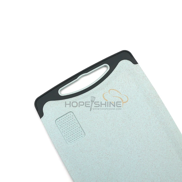 Healthy plastic cutting board wheat straw chopping board for kitchen use