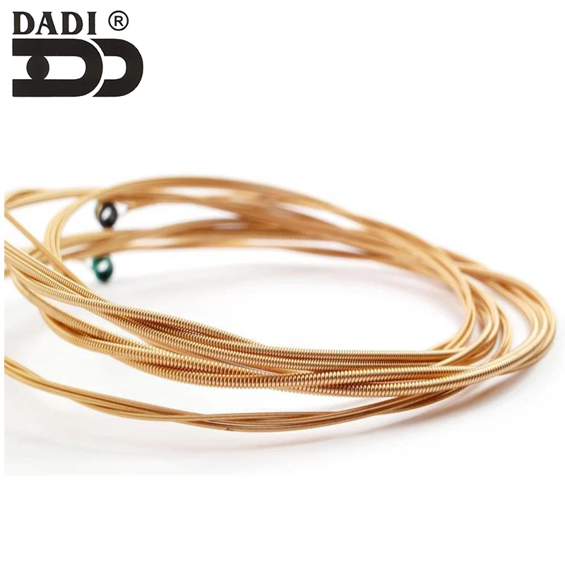 
Dadi bluk sale Phosphor Bronze Copper Color handmade Strings Acoustic Guitar Strings 