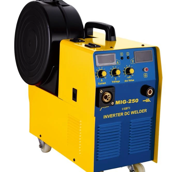 250 amps welding machine mig mag MIG-250 DC inverter welder machine mig welding machines price