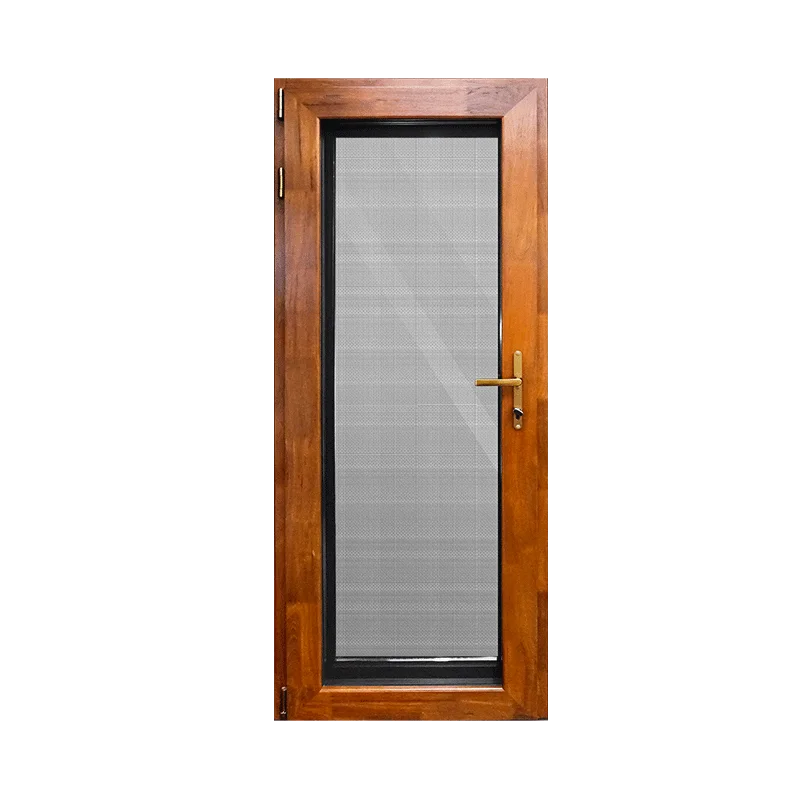 glass double glazed luxury cast aluminum doors/aluminum opening outside door