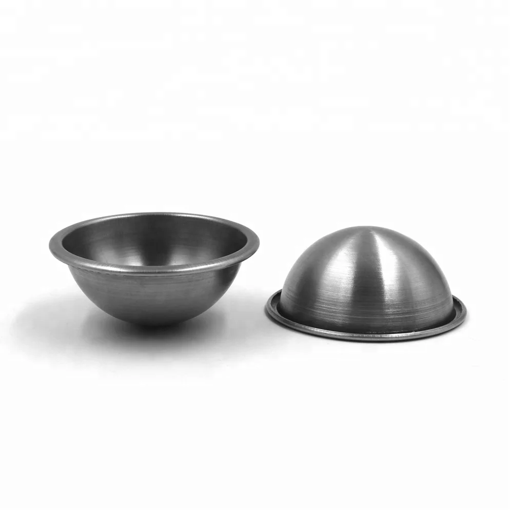 Safety food grade custom-made round shape stainless steel mold for bath bomb