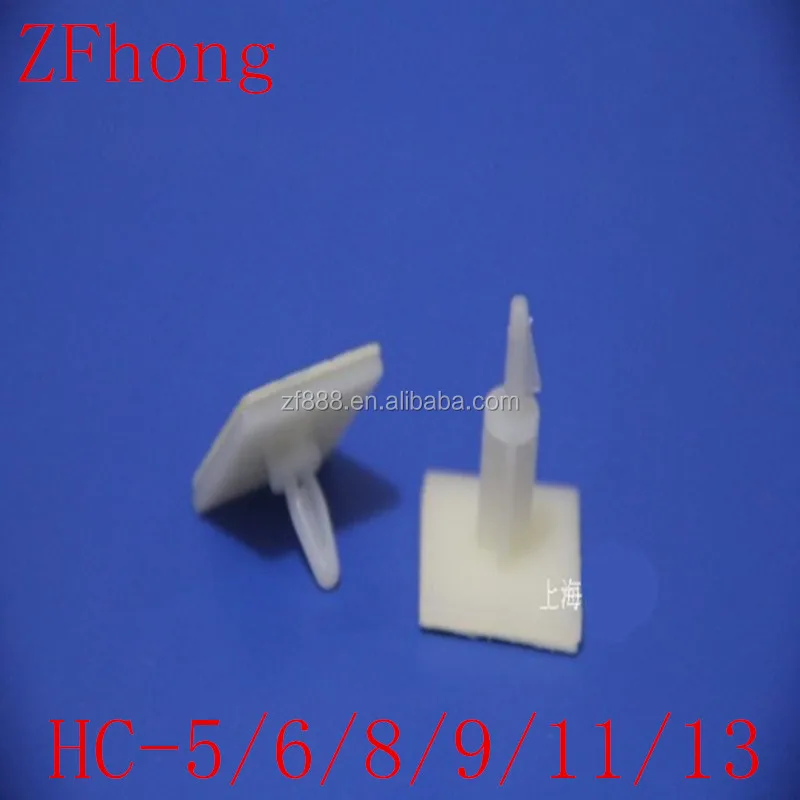 HC-5/6/8/9/11/13 Nylon Plastic (White GLUE)stick on PCB Spacer adhesive Standoff 3mm Hole support