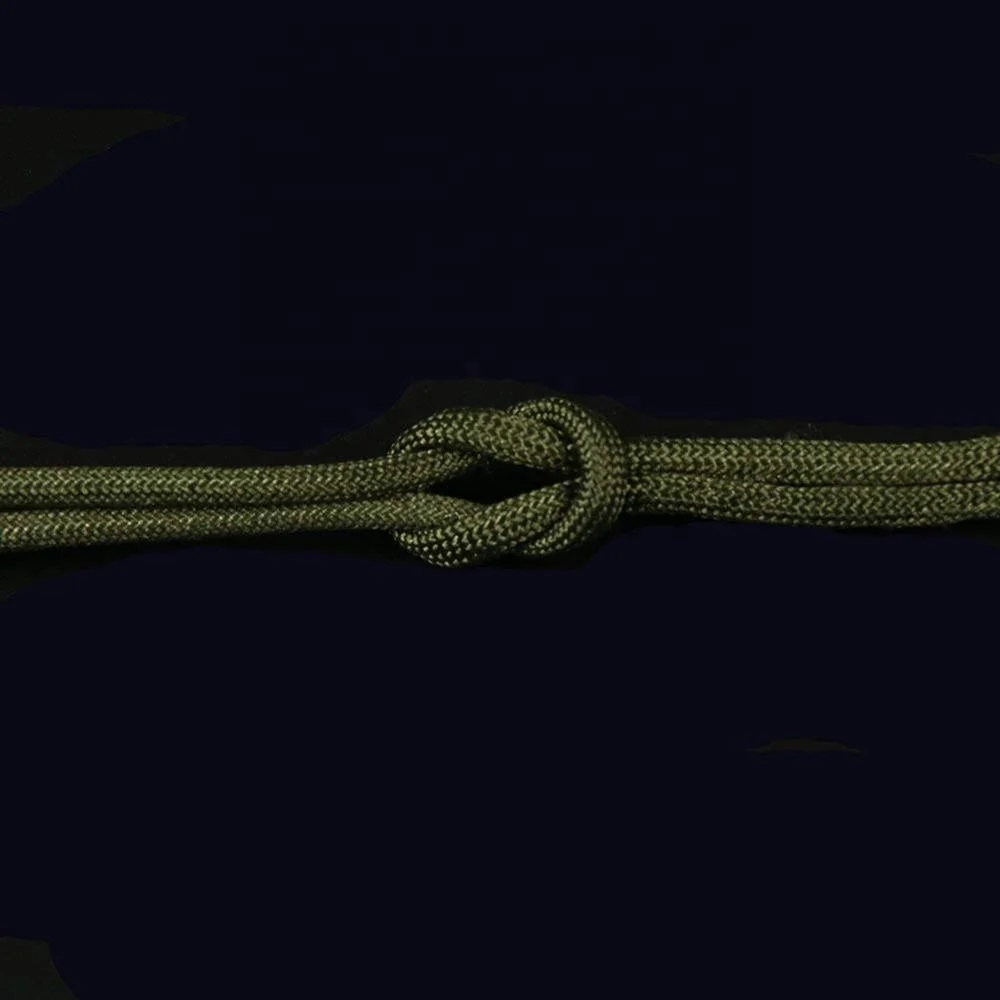 Wholesale Outdoor Sports 7 Strand 550 Paracord Lanyard Parachute Cord 100% Nylon Rope String