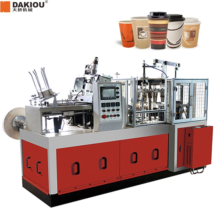 скоростная автомотическая машина для производства бумажных стаканчиков
