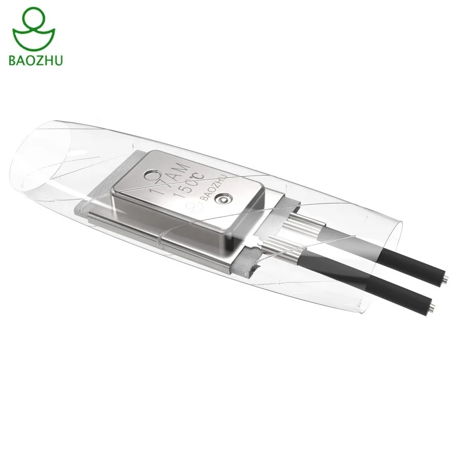 thermal protector for household appliance snap action type thermal protector