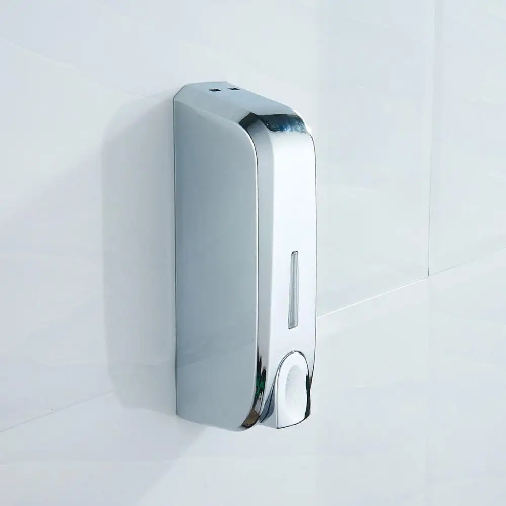 Simple ABS Material Bathroom Accessories Wall Mounted hand liquid soap dispenser