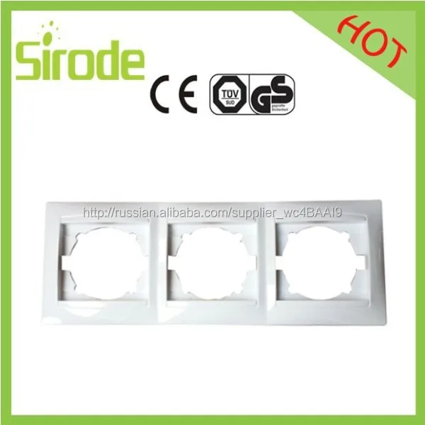 Electrical components switch socket frame single, double, triple, quadruple material PC