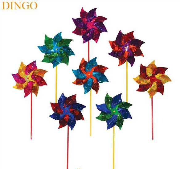Customized Printed Cheap Plastic Windmill Toy