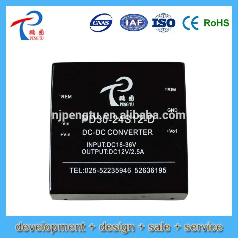 12V Various Voltage Isolated DC/DC Converter, High Quality with Low Price