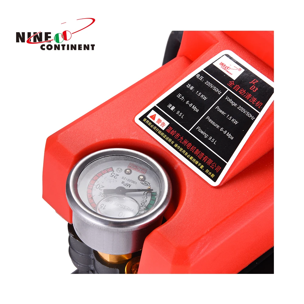 Electric portable car washer pump/pressure washer machine car