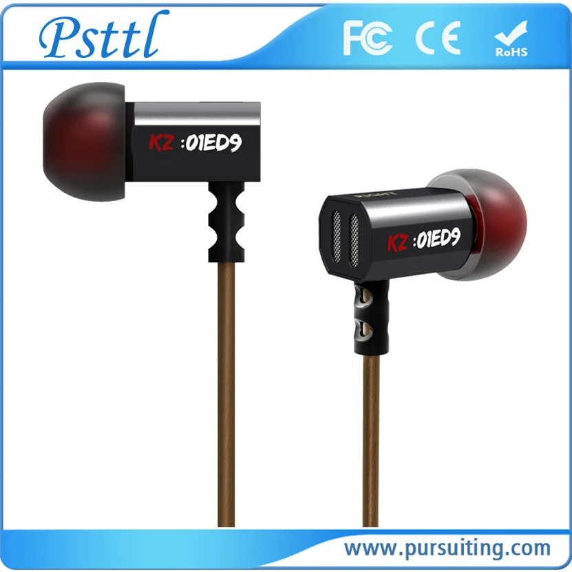 KZ ED9 Super Bowl Tuning Nozzles T Shaped Driver Monitoring In Ear headset HiFi Earphone With Microphone