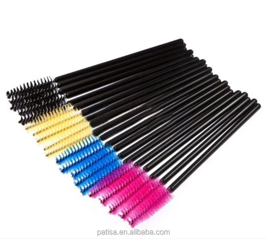 2018 Hot Sale Micro Disposable Extension Eyelash Brushes Individual Mascara Applicators