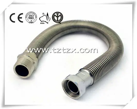 
stainless steel annural corrugated flexible plumbing hoses 