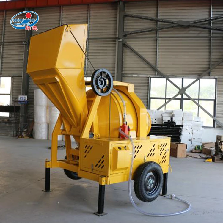 Factory Prices Electric or Diesel Machine JZC750 Self Loading Concrete Mixer