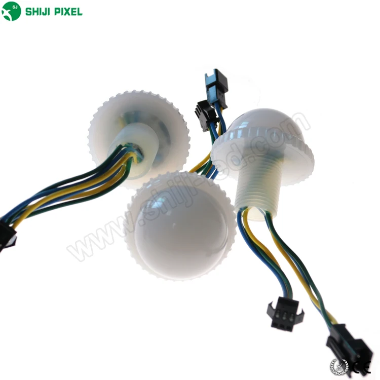 High quality and durable DC12v&24v 35mm 9leds rgb led dot light for disco stage