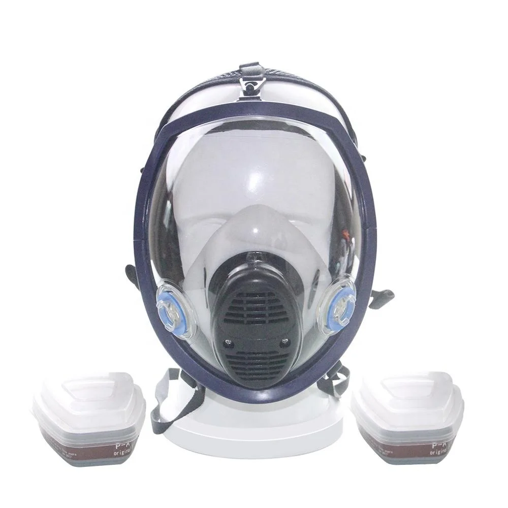 Anti fog lens RD 40 double connector chlorine gas mask