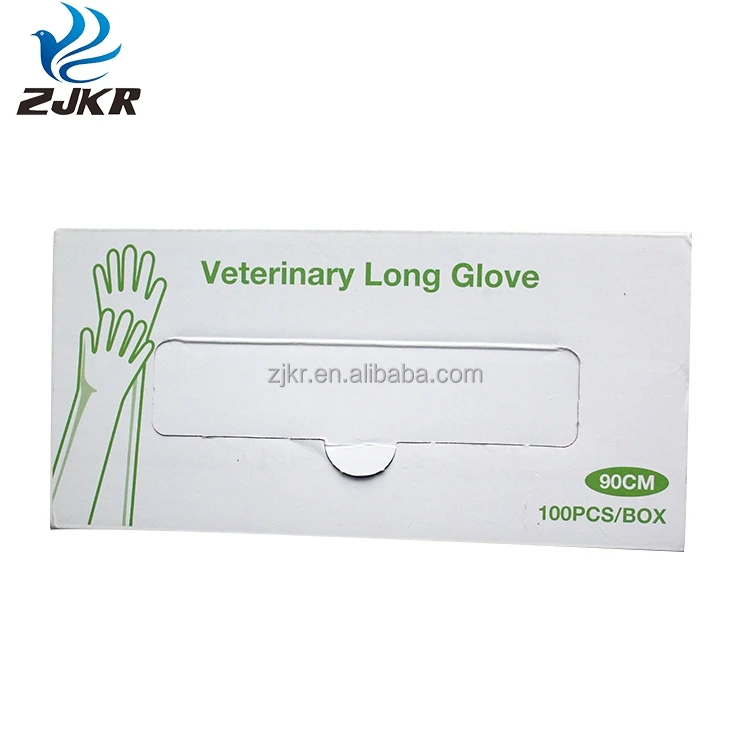 High Quality Artificial Insemination Disposable Veterinary Long Sleeve Gloves