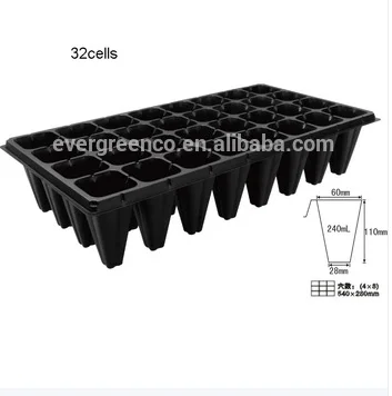 plastic cell nursery tray, seed tray ,seeding tray