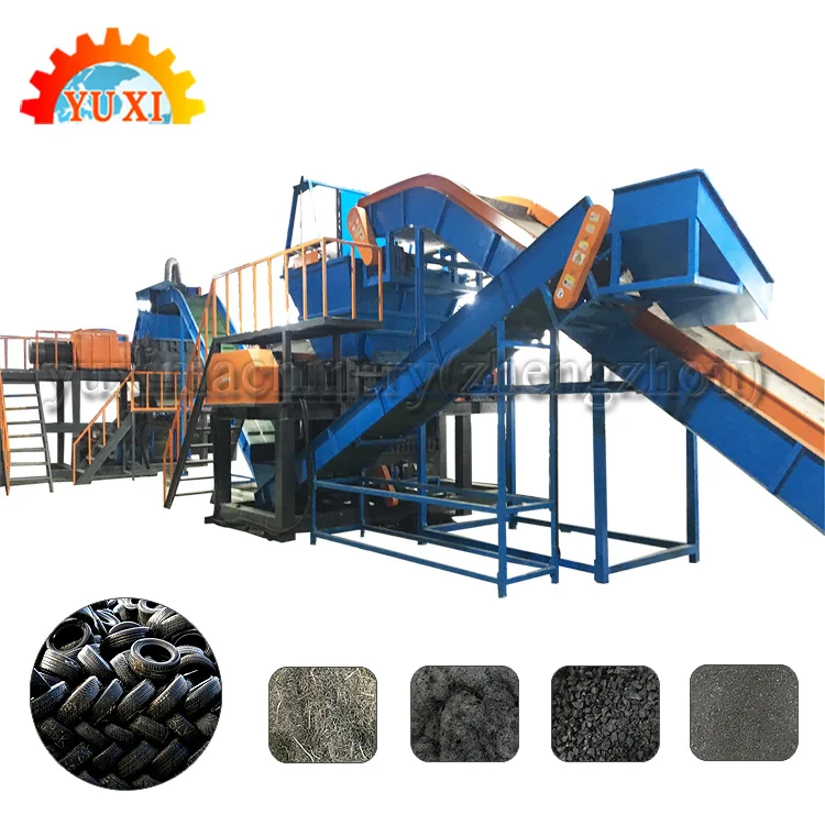 Rubber Recycling Машина автоматическая машина по переработке изношенных автошин немецкие