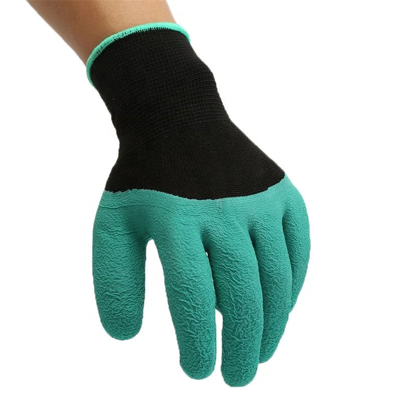 China High Quality Safety Hand Claws Gloves Waterproof Digging And Planting Garden Latex Gloves