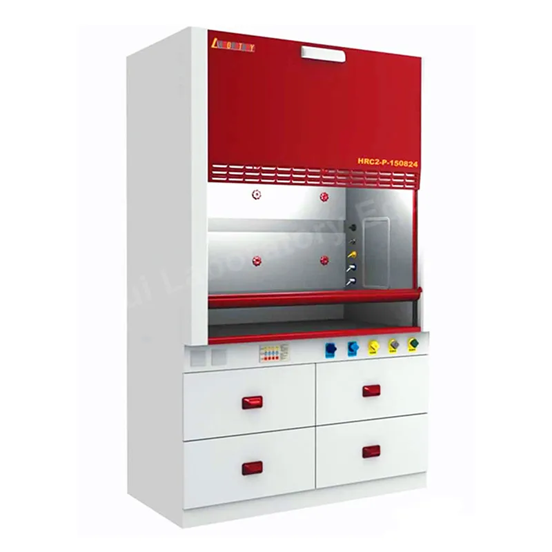 Cheap Laboratory Equipment Fume Cupboard Chemical Explosion Proof Lab Fume Hood with Duct