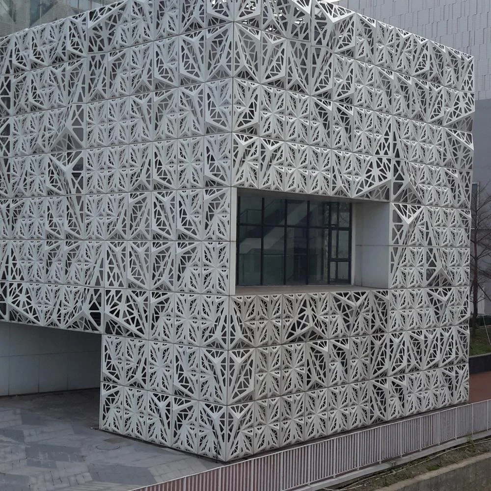 Atlanta exterior metal wall facade for building exterior wall decoration