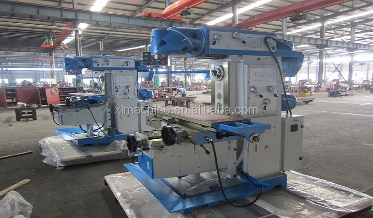 XQ6432 milling machine with vertical and horizontal spindles