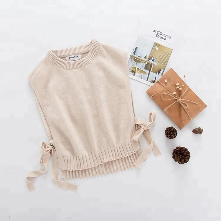 Модный пуловер для девочек эксклюзивная Одежда спасательный жилет