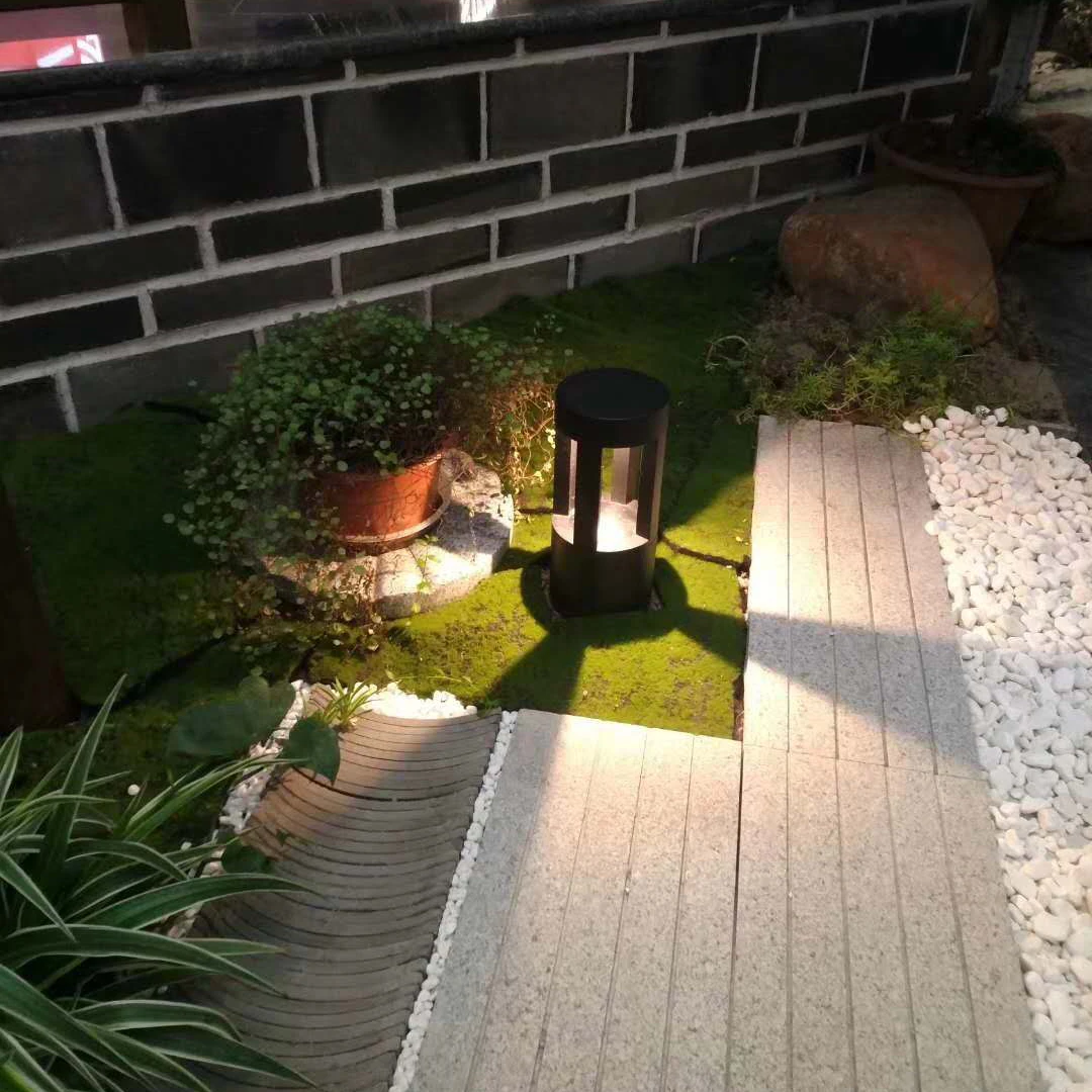 Ландшафтная садовая черная или серая Светодиодная лампа IP65 для газона