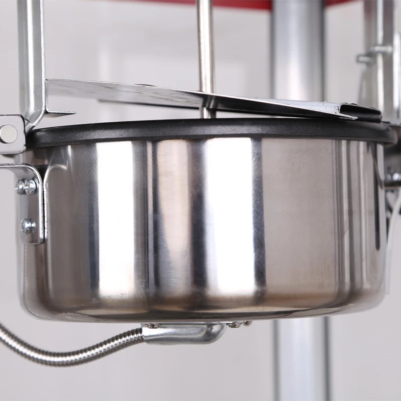 Коммерческий двойной котел из нержавеющей стали, машина для приготовления попкорна карамельного цвета на продажу