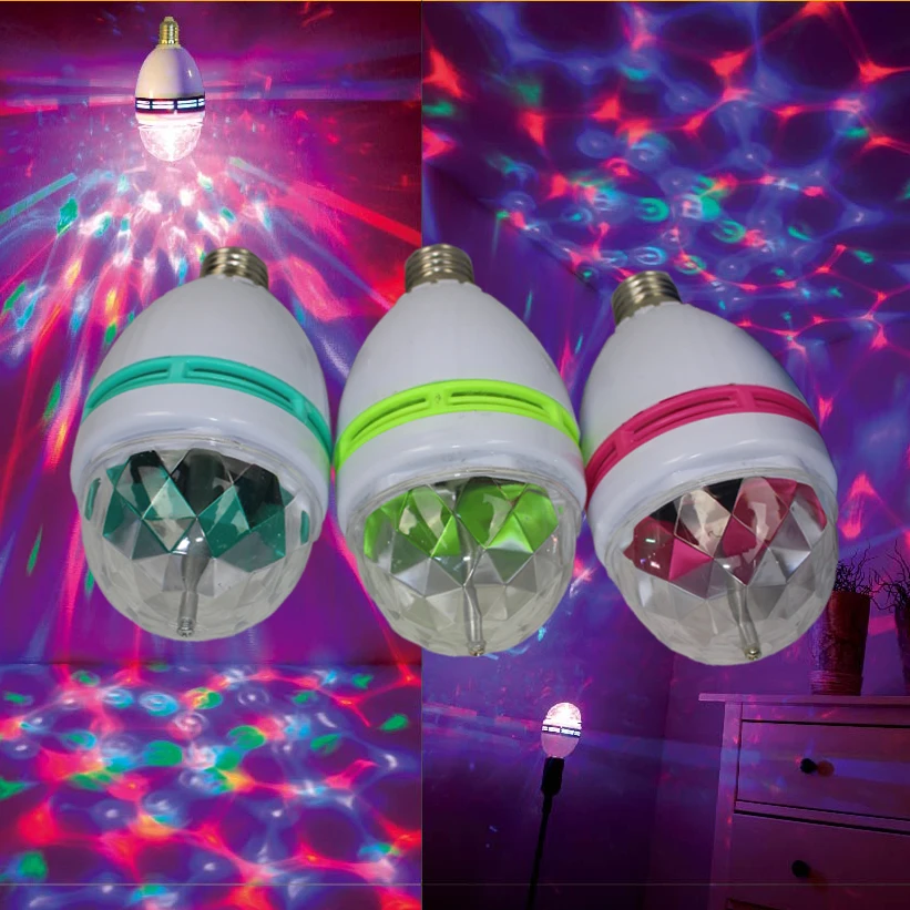 Programmable Mini 3w stage firefly rotating disco laser light