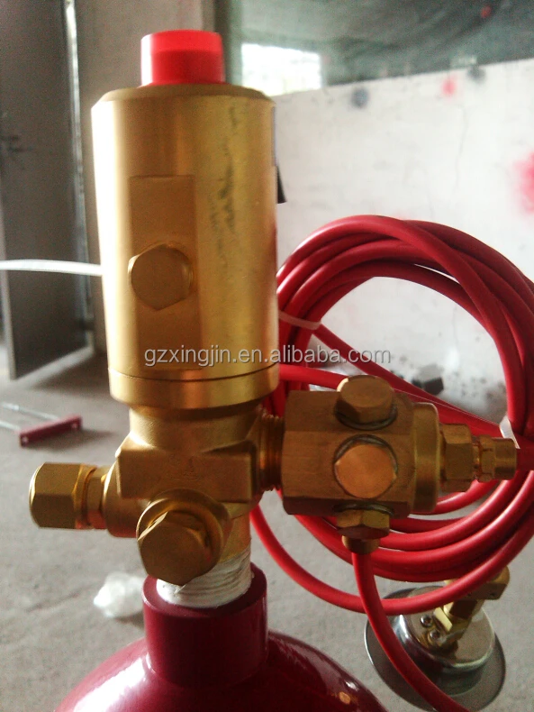 Clean Agent Fire Tube Automatic fm200/hfc-227ea fire trace suppression system