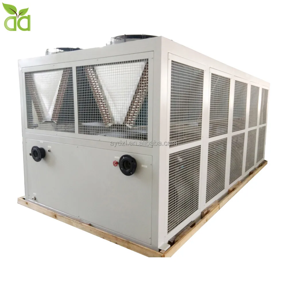 300 Kw 120 Hp Industrial Air Cooled Screw Water Chiller