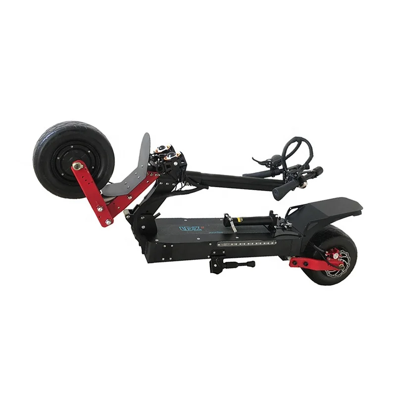 Portable Folding Electric Scooter , 60 MPH and 80 Mile Range of Riding, 3200W Dual Motors,Fat Off Road Tire