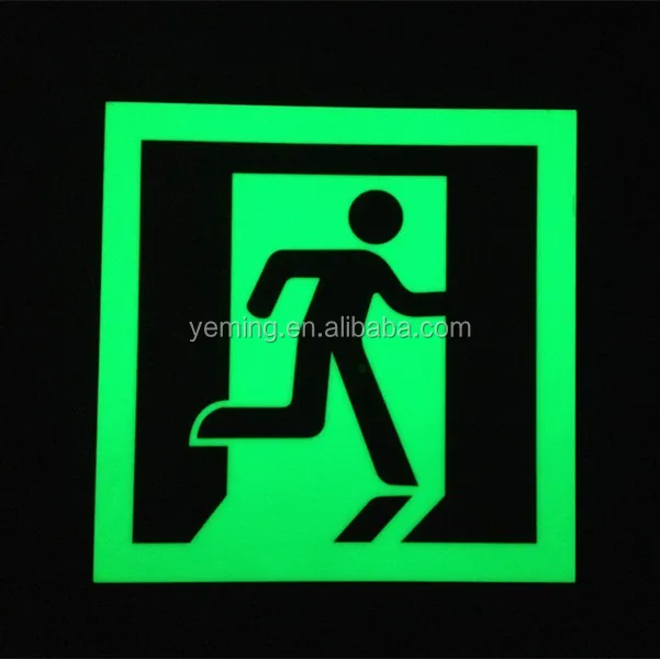 
photoluminescent signage 