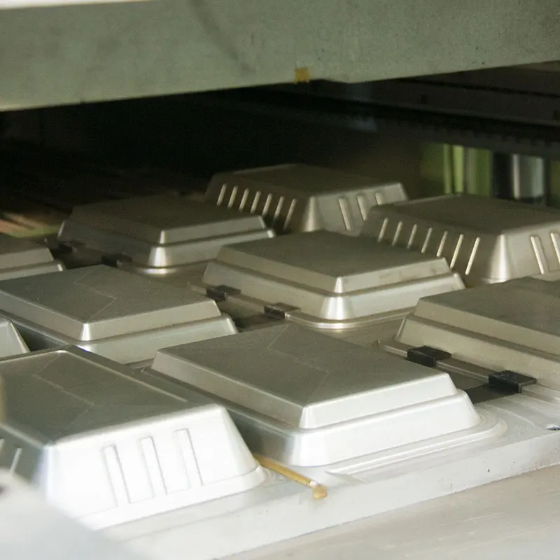 
PSP135/150 polystyrene foam trays for food packaging production line 