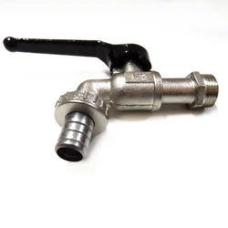 Лидер продаж, кран 1/2 дюйма, цинковая ручка, пластиковый разъем, латунные краны Bibcock, Цинковый высококачественный кухонный кран